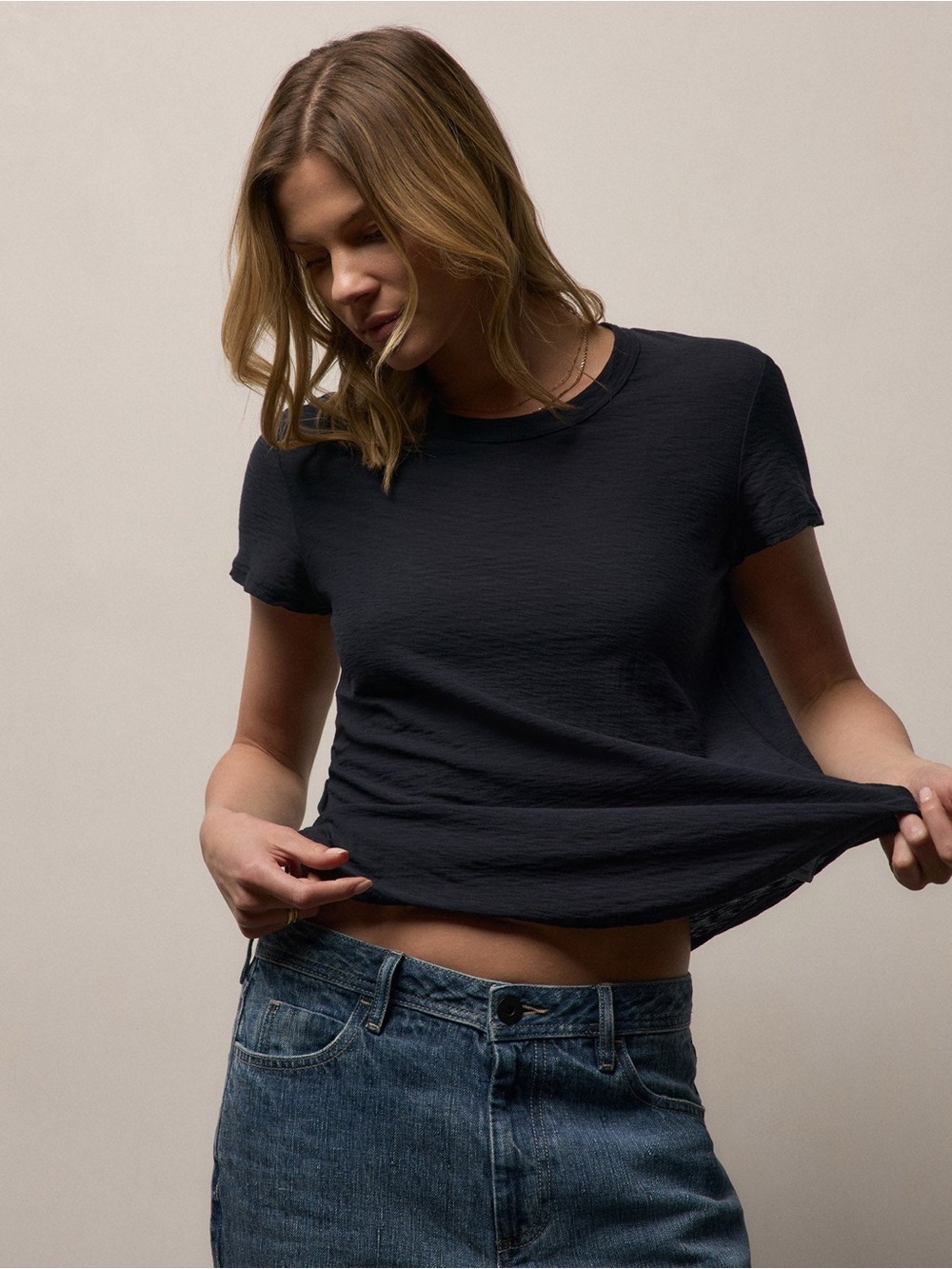 James Perse Black Tee